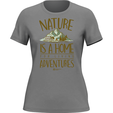 Nature Is A Home T-Shirt for Women